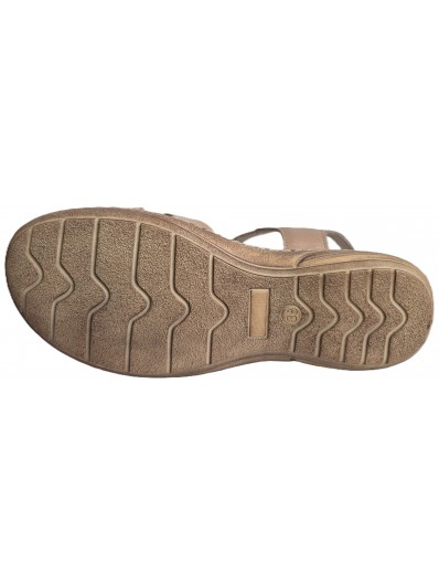 Sandale din piele de dama 516 fard