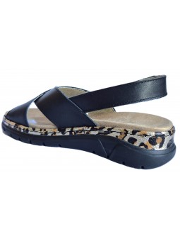 Sandale dama piele Suave SU12505VT 01-N Sandale dama piele Suave SU12505VT 01-N
