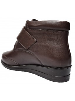 Gheata de dama din piele naturala B1008 maro