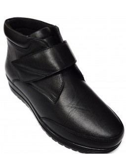 Gheata de dama din piele naturala B1008 negru