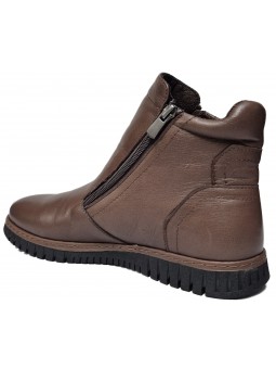 Gheata de dama din piele naturala 23665 maro