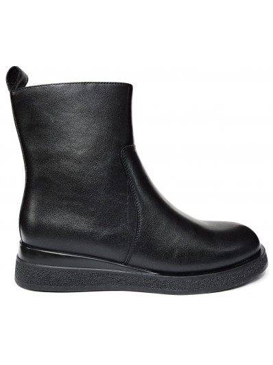 Ghete de dama piele naturala H3DL70036 01-N