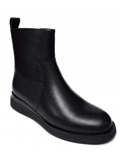 Ghete de dama piele naturala H3DL70036 01-N