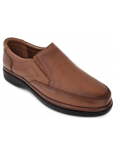 Pantofi barbati casual din piele naturala 281 maro