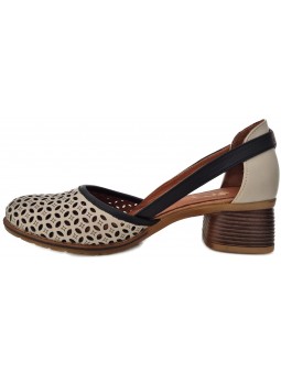 Pantofi decupati de dama din piele 160BN