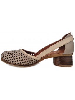 Pantofi decupati de dama din piele 160VIB