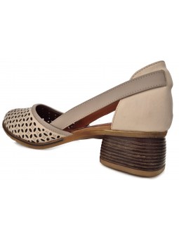 Pantofi decupati de dama din piele 160BVI