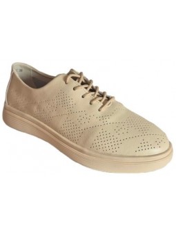 Pantofi de dama din piele naturala 97DN80010C 52-N crem