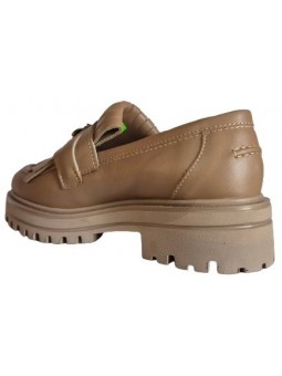 Mocasini de dama din piele naturala 114 maro