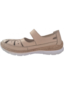 Pantofi perforati de dama din piele 2924B