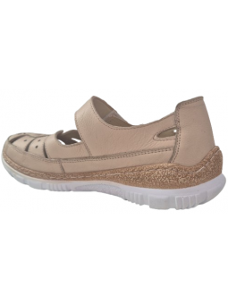 Pantofi perforati de dama din piele 2924B