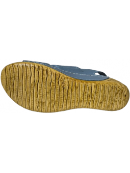 Sandale de dama din piele 069311 albastru