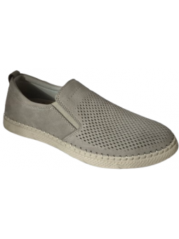 Pantofi barbati perforati piele naturala OT1822 50-2