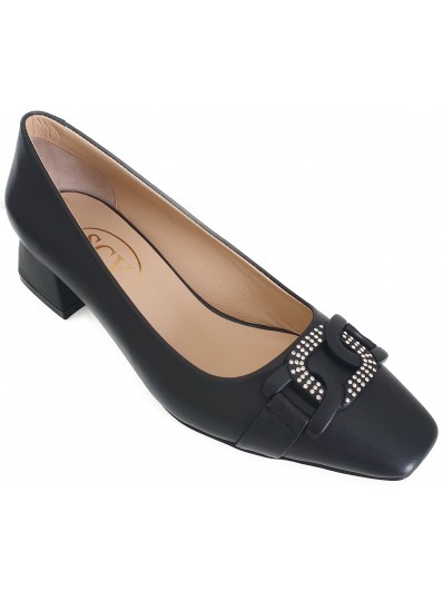 Pantofi eleganti din piele naturala 1653N