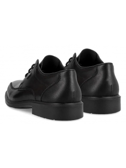 Pantofi barbati piele naturala negri Rieker B0013-00