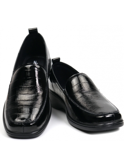 Pantofi de dama din piele naturala X4X400017 01-O negru