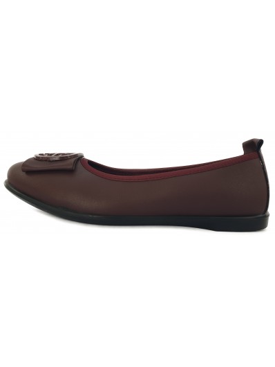 Balerini de dama din piele naturala 8OWB40001B 23-N