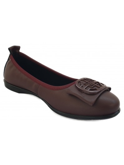 Balerini de dama din piele naturala 8OWB40001B 23-N