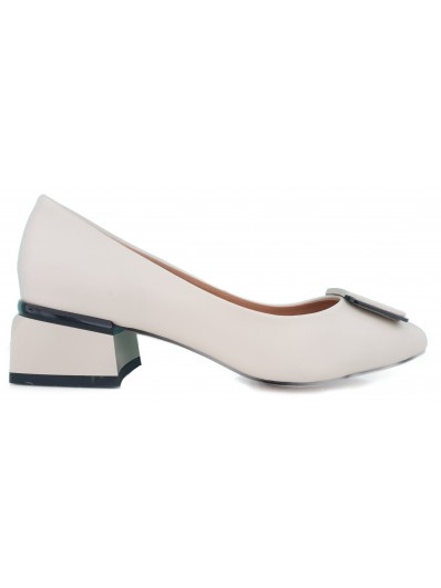 Pantofi de dama din piele naturala V1BJ40017B 52-N