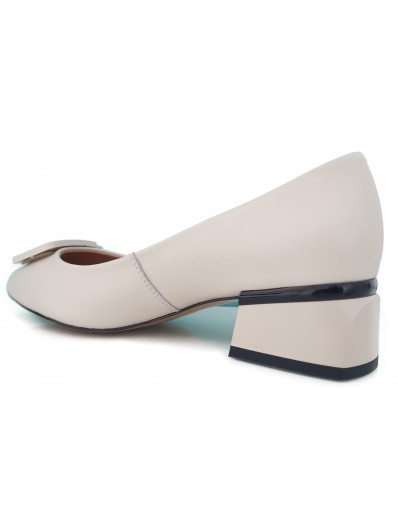 Pantofi de dama din piele naturala V1BJ40017B 52-N
