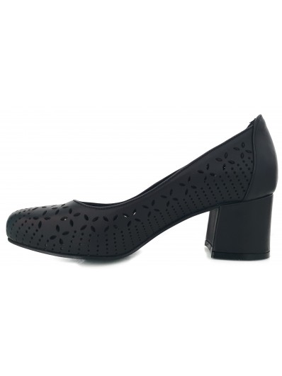 Pantofi de dama perforati din piele naturala 850N