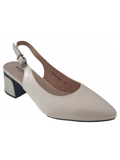 Pantofi de dama din piele naturala V1BJ40002A 52-1