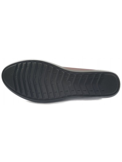 Pantofi de dama din piele naturala JN4004B grena