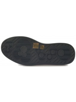 Pantofi barbati perforati piele naturala Otter E6E640004A negru