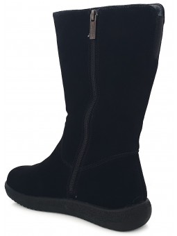 Cizma scurta de dama din piele intoarsa 7IKL30003A 01-I