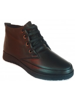 Gheata de dama din piele naturala 069 negru